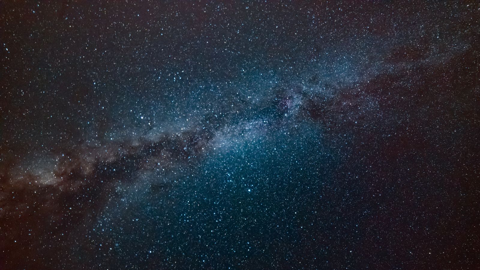 Cielo estrellado del norte de Chile, famoso por su claridad